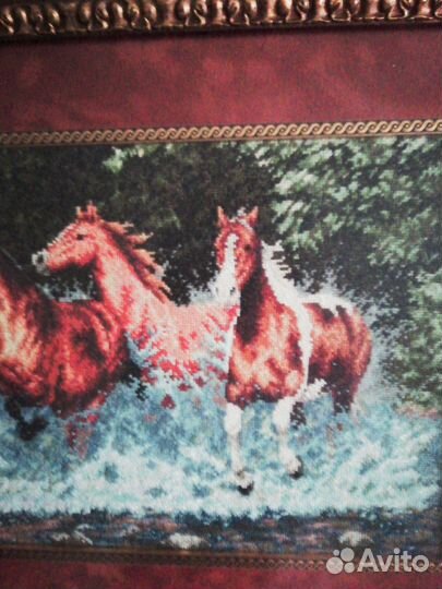 Картина вышитая крестом dimensions