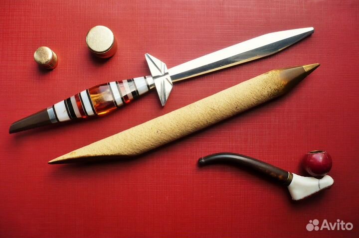 Шариковые ручки «Кинжал и Берёзка» из СССР 70-х г