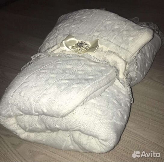 Конверт на выписку + кокон на овчине