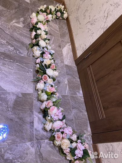 Цветы декор на свадьбу