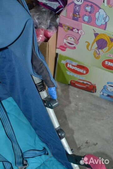 Коляска для двойни прогулочная