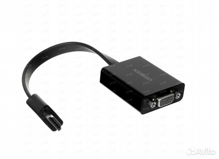 Переходник Ugreen hdmi - VGA+Jack 3.5, 0.25 м