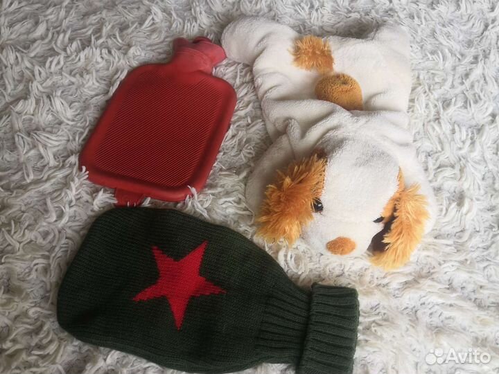 Грелка детская с 2-мя чехлами