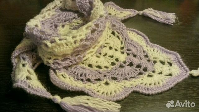 Бактус вязанный новый ручная работа