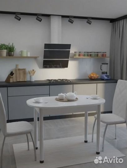 Стол овальный обеденный