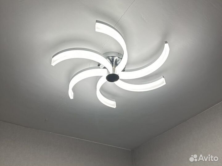 Люстра led диаметр 70 см