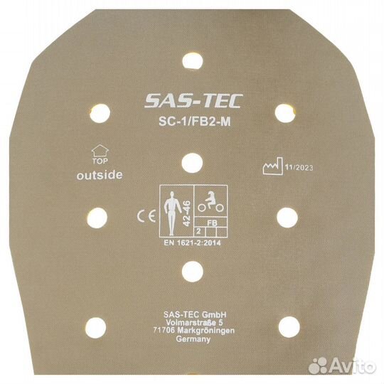 Super Shield SC-1/FB2 back protector (размер: s)