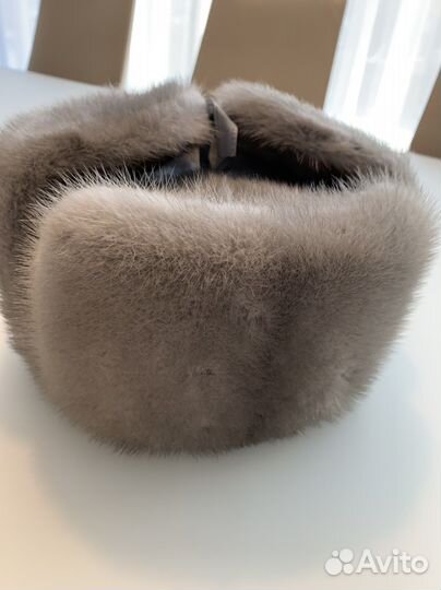 Мужская шапка, норка, р. 58
