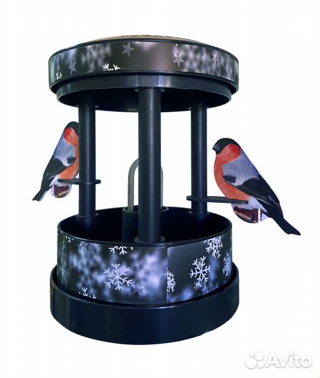 Кормушка Снегирь, как упаковка зимнего подарка