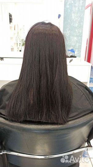 Кератиновое выпрямление волос ботокс кератин