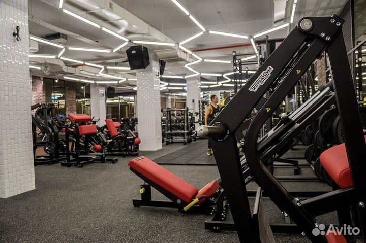 Напольное рулонное покрытие для спортзалов