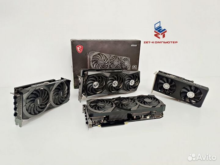 Видеокарты игровые GeForce RTX, GTX \ AMD Radeon