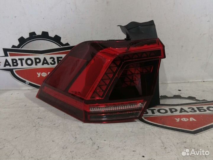 Фонарь внешний левый LED Volkswagen Tiguan 2 17-22