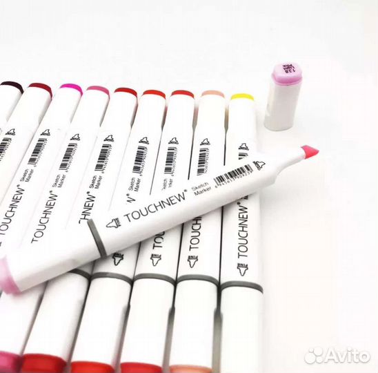 Маркеры новые двусторонние для рисования 36шт