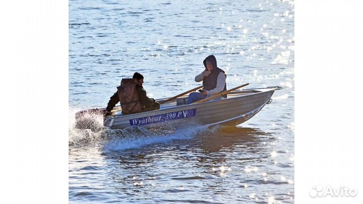 Алюминиевая моторная лодка Wyatboat 390 P