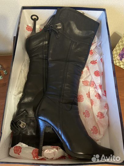 Сапоги зимние натуральная кожа