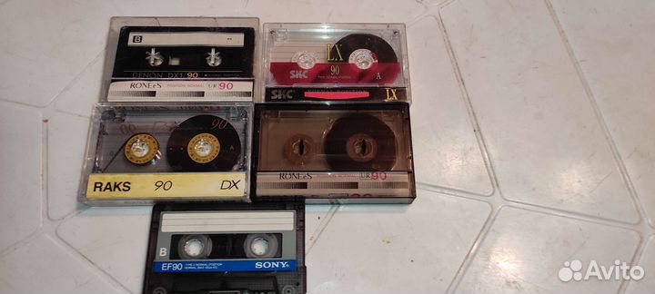 Аудиокассеты tdk,sony,basf и др