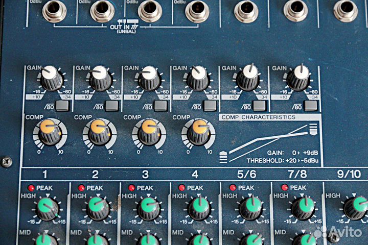 Микшерный пульт yamaha MG124 CX