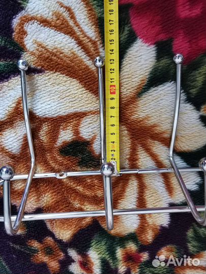 Крючки хромированные новые