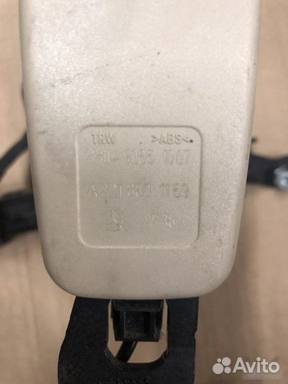 Замок ремня безопасности задний Mercedes-Benz