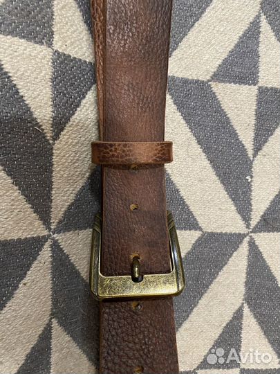 Кожаный мужской ремень