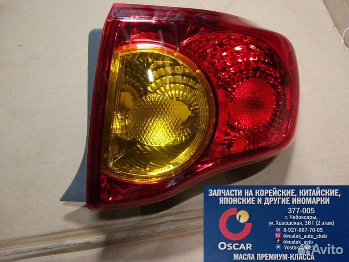 Фонарь задний Corolla 150