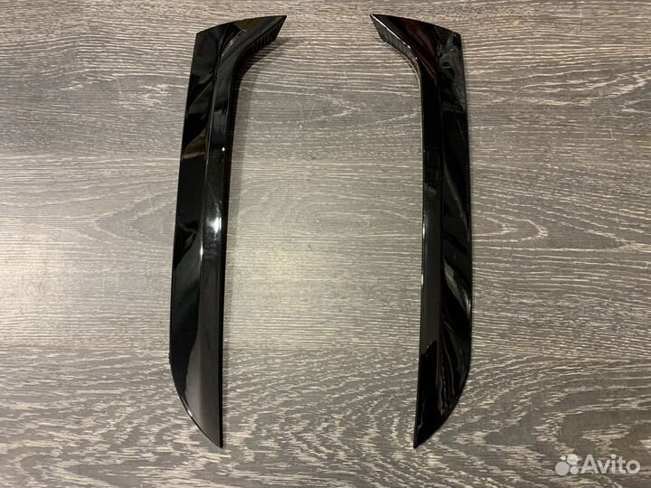 Боковые спойлеры крышки багажника vw tiguan l