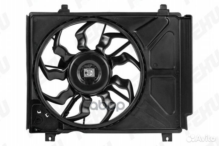 Электровентилятор охлаждения с Кожухом VW Polo