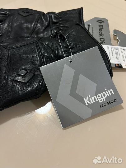 Перчатки black diamond king pin M новые