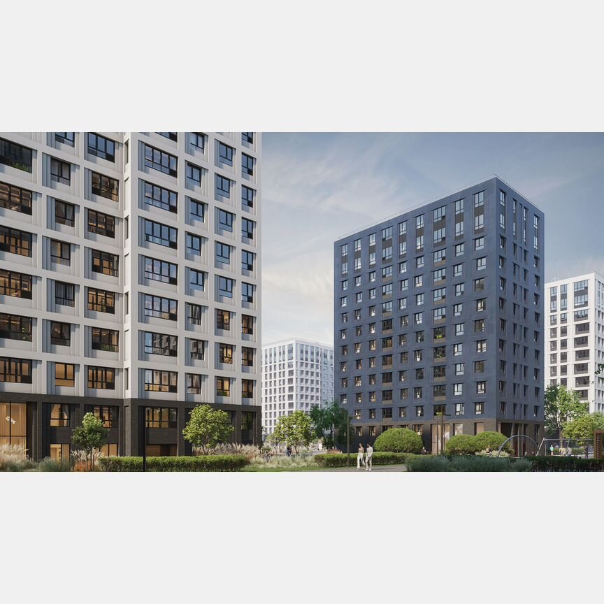Квартира-студия, 60,6 м², 11/13 эт.