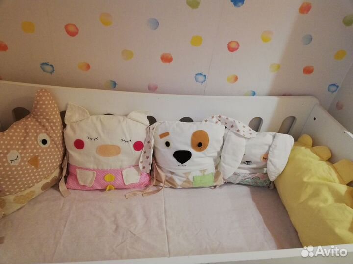 Бортики в кроватку