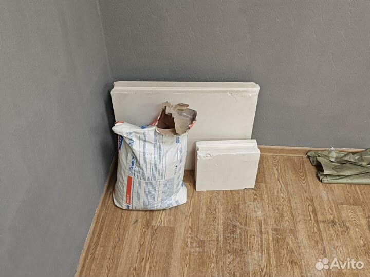 Остатки стройматериалов