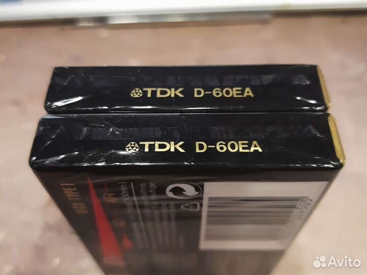 Аудио кассета TDK D 60 запечатанная