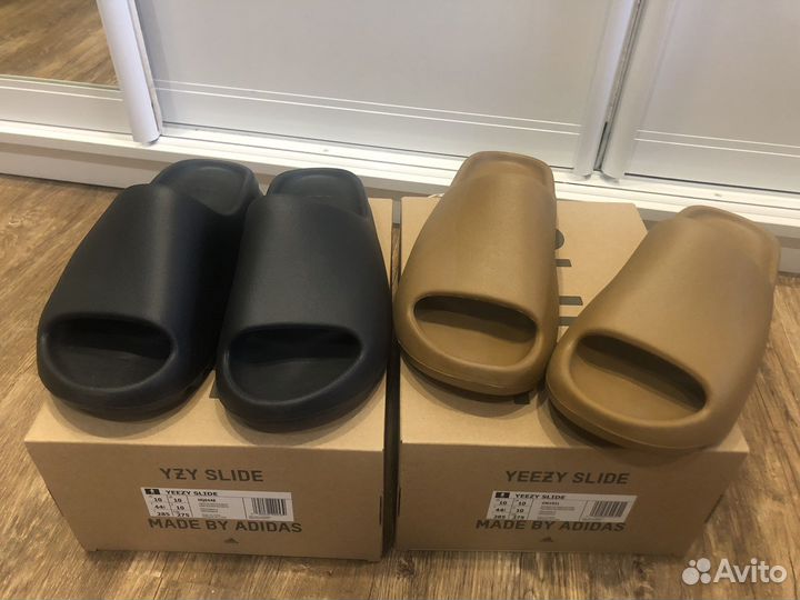 Тапки сланцы Adidas yeezy slide оригинал новые
