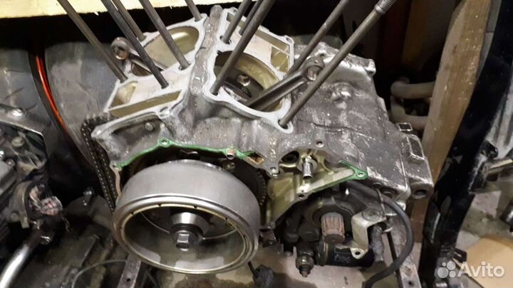 Двигатель Honda steed 400 nc25e