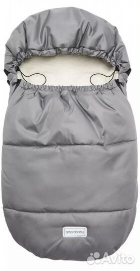 Зимний конверт в коляску + муфты