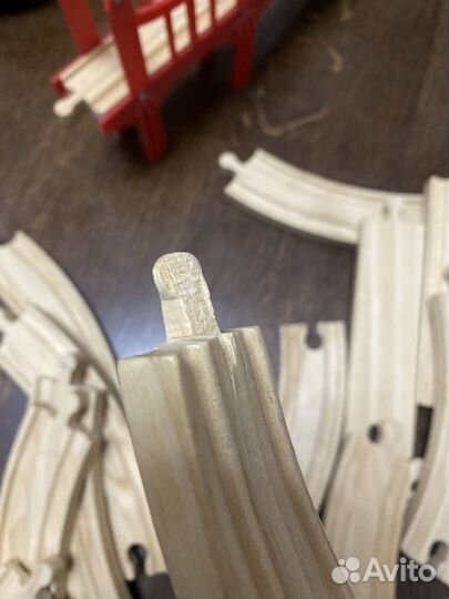 ELC и IKEA Деревянная железная дорога