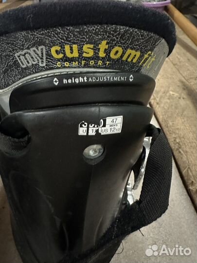 Горные лыжи salomon + ботинки + палки