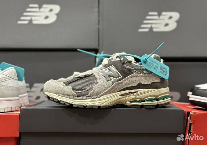 Кроссовки new balance 2002r grey оригинал