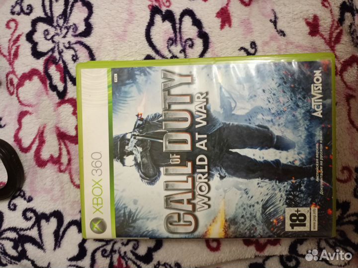 Call of duty диск Xbox 360
