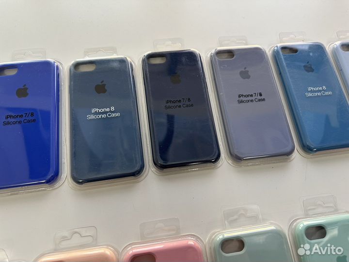 Apple Silicone Case чехол для iPhone 7 8 SE 2 2020