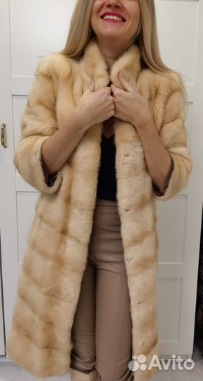 Шуба норка 100 см