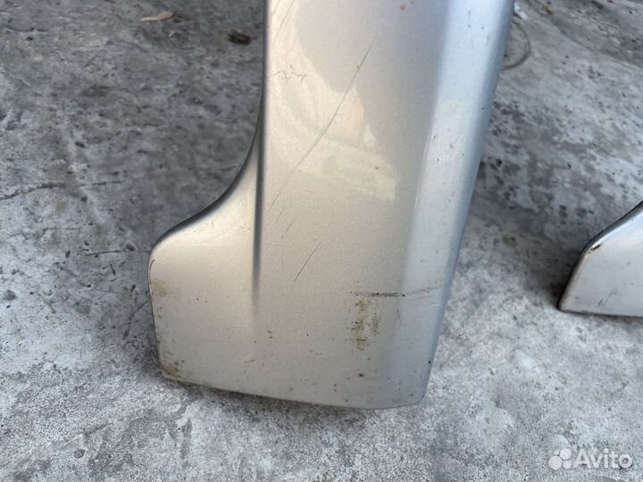 Накладки на пороги Honda civic eu