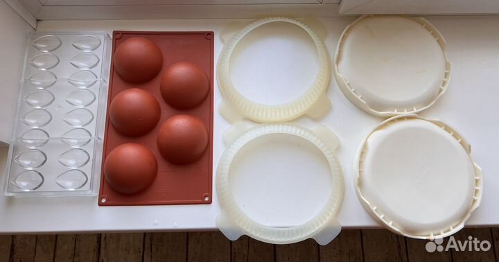 Силиконовые формы для муссовых тортов и пирожных