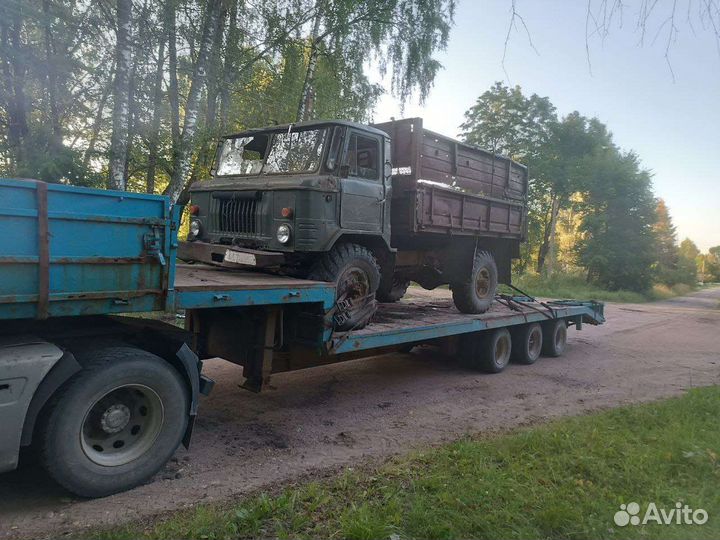 Газ 66 в разбор, на ходу