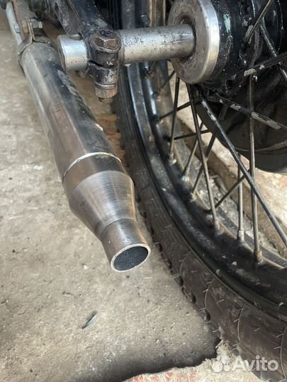 Глушитель мото урал