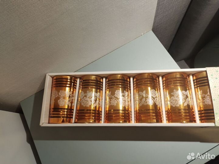 Набор стаканов СССР (возможно изготовлен в 