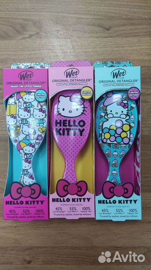 Расческа Wet brush Hello Kitty, холодное сердце