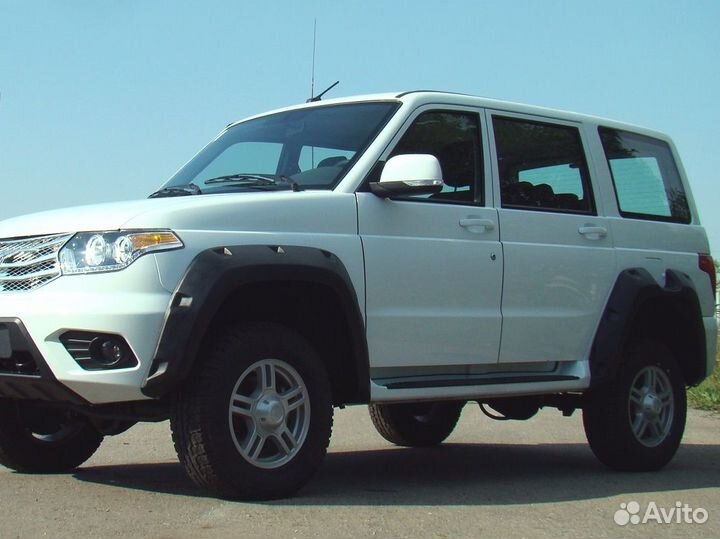 Расширители арок УАЗ Патриот. Отправка по РФ