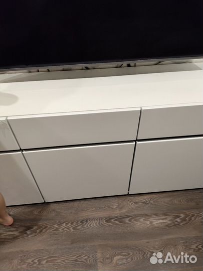 Комод белый Лайт с ящиками